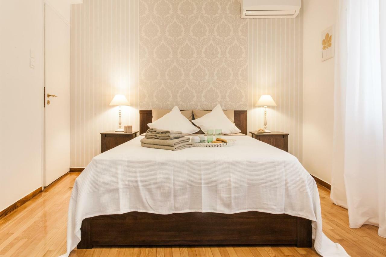 Classy Private Double Rooms In Apartment Next To Acropolis Atenas Exterior foto